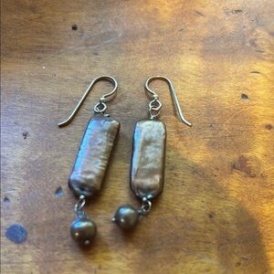 Elegant Gold Dangle Earrings